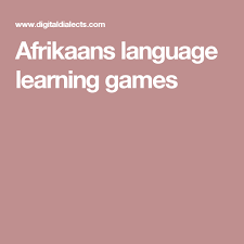 Afrikaans Language Learning Games Online Student Learning Languages Quizzes For Kids