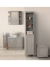 devonshire under basin bathroom storage unit grey in 2021 units wall cabinets painting ikea ekby brackets