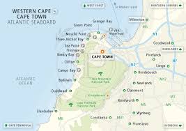 Bordered by table bay in the north and a cordon of mountains in the south, the city centre lies in a kind of bowl. Atlantic Seaboard Travel Cape Town Tourism