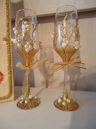 Ver más ideas sobre copas boda, decoración de copas, copas de novios. Copas Adornadas Para Matrimonio Imagui
