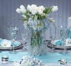 Oasis Color Wedding Always Use Products Made By Smithers Oasis You Can Find Them In M Blue Wedding Decorations Wedding Decorations Wedding Centerpieces Diy