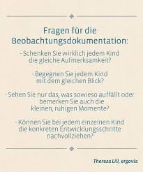 Fur Die Beobachtungsdokumentation In Der Kita Gibt Es Fur Erzieher Einiges Zu Beachten Diese Fragen Konnen Sie S Ausbildung Erzieherin Erzieherausbildung Kita