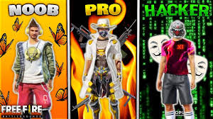 Check yourfree fire mobile account for the resources. Noob Vs Pro Vs Hacker Free Fire Youtube