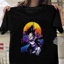 Dragon ball gt dragon ball z shirt son goku goten e trunks manga anime anime art figurine dragon otaku anime characters. Dragon Ball Z Vegeta Sun Summer Shirt Hoodie Sweater Longsleeve T Shirt