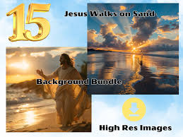 Jesus Heaven Bundle Images, 15 Editable Christian Program Files,  Celebration of Life, Obituary Template, Funeral Poster, Religious Classes