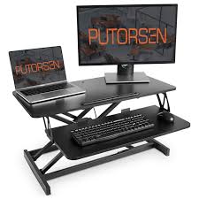 Whether you need a standing desk, standing desk converter, or ergonomic office furniture and accessories, you can trust the stand up desk store for quality, features, and the best customer support in the business. Putorsen Standing Desk Height Adjustable Sit Stand Desk Converter Stand Up Desk Riser Ergonomic Standing Up Workstation With Keyboard Tray 32 Wide Platform Compatible With Monitor Arm Buy Online In Gambia
