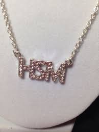 Hsm High School Musical Silver Tone Necklace Signed Disney Sparkles High School Musical High School Musical Cast High School Musical 2