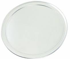 Crestware Commercial 16 Inch Aluminum Pizza Tray Package Of 12