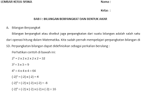 Check spelling or type a new query. Lkpd Matematika Kelas 9 Semester Ganjil Didno76 Com
