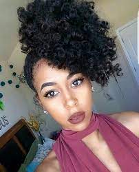 Side Puff Hair Styles Curly Hair Styles Natural Hair Styles