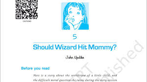Should Wizard Hit Mommy Vistas Line By Line Explanation In Hindi Cbse Class 12 English Youtube