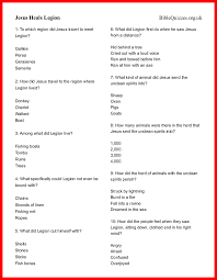 Well, what do you know? Bible Trivia Quizzes