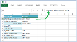When you wish to remove the character by using its code. Vba Remove Alpha Special Characters From Range