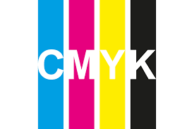 Cmyk print icon. Four lines in cmyk colors symbol. Cyan, magenta, yellow, key, black stripes isolated on white background 2082575 Vector Art at Vecteezy