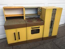 Maybe you would like to learn more about one of these? Vintage 70 S Kid Kitchen Playset Metal Harvest Gold Kids Kitchen Childhood Toys Christmas Barbie