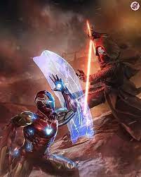 Kylo Ren Vs Ironman Who You Got Art By Camille Vialet Art Antman3 Blackwidow Natasharomanoff Yelenabelova Hawkeye Thorloveandthunder Theeternals V