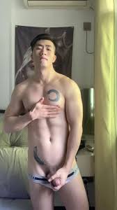 Deric Solo 005 - Asian Stripping Asian Tattoo Cumshot Gay Gay Video