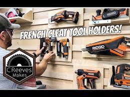 Creeves Makes Diy French Cleat Tool Holders Ep34 Youtube French Cleat Tool Holder French Cleat Storage