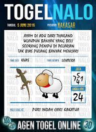 Nomor Jitu Togel Online Live Draw 4d Togelnalo Makassar 5 Juni 2016 Makassar Buku Minggu