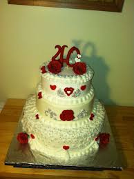 Get it as soon as thu, jul 22. 40th Wedding Anniversary Cake Cakecentral Com
