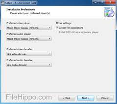 Check spelling or type a new query. K Lite Codec Pack 16 2 5 Fur Windows Downloaden Filehippo Com
