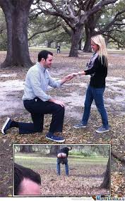 Marriage Proposal Photobomb By Robertormx Meme Center