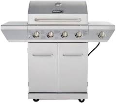 Get it as soon as wed, may 12. Amazon Com Nexgrill 4 Burner Propane Gas Grill In Stainless Steel With Side Burner Garden Outdoor