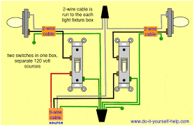 You can find about three basic varieties of lighting switches. Wiring Diagram For 3 Gang Light Switch