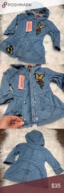 Urban Republic Baby Girls Chambray Coat 12 Months Nwt Girls Chambray Selling Clothes Chambray