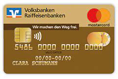 Kosten und gebühren im inland. Goldkarte Visa Und Mastercard Volksbank Raiffeisenbank