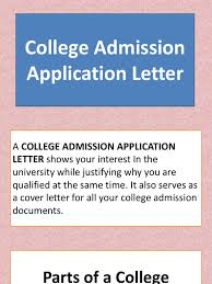 25 inspiring cover letter examples to learn from. College Admission Application Letter University And College Admission Linguistics