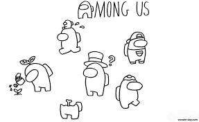 Learn how to color among us characters in these among us coloring pages! Among Us Coloring Pages Print For Free 100 Coloring Pages