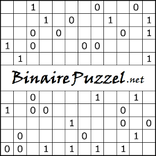 Regels Binaire Puzzel Binairepuzzel Net