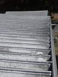 Nov 28, 2020 · metal screens can prevent large leaves from entering the gutter, but they cannot prevent finer particles from entering the gutter. Metal Roof Gutter Cleaning Access Problem Doityourself Com Community Forums