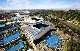 Melbourne park & albert reserve were the first two tennis world venues, back in 2007. Melbourne Park Tennis Courts Tennisworld