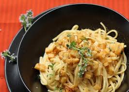 Pastinaken Carbonara Fur Die Ganze Familie Vegetarisch Pastinaken Rezepte Pastinaken Carbonara