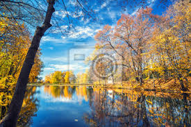 More images for paesaggio soleggiato hd » Soleggiato Paesaggio Autunnale Con Cielo Blu Sul Lago Dipinti Da Parete Quadri Laghetto Delle Anatre Pergolato Padiglione Myloview It