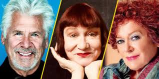 Break It Up! Sparring John Lithgow and Brian d'Arcy James Fool Success Cast  April 1