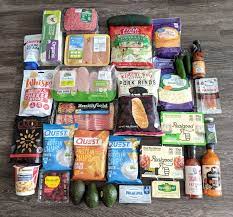 Walmart Kroger Costco Haul Low Carb Grocery Keto Shopping List Keto Snacks