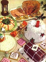 Whether an opulent dinner or a sweet brunch, these christmas menus are your new textbook for holiday meals. Be Inspired 1960 S Christmas Dinner Holiday Recipes Christmas Christmas Food Christmas Dinner