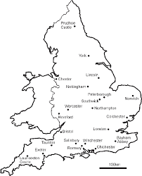 The united kingdom of great britain and northern ireland consists of four parts: Map Of England And Wales Showing The Distribution Of Sites Which Have Download Scientific Diagram