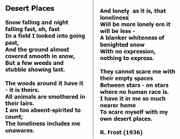 Desert Places Png 1175 901 Desert Places Robert Frost Poems Robert Frost