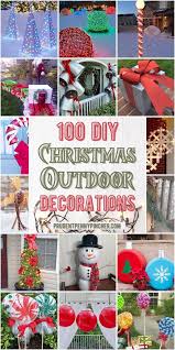 100 Best Outdoor Diy Christmas Decorations Outdoor Christmas Diy Christmas Decorations Diy Outdoor Christmas Yard Decorations
