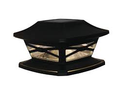 A design that's as beautiful and, at the same time, functional is a huge draw. Patriot Lighting Solar Integrated Led Crosby Post Cap Landscape Light At Menards