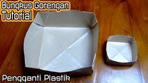 Check spelling or type a new query. Cara Membuat Bungkus Makanan Dari Kertas Nasi Bungkus Gorengan Dari Kertas Youtube