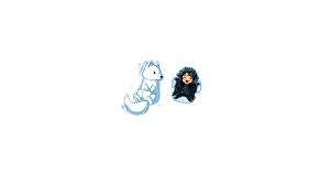 Desktop Wallpaper Minimal Wolf Jon Snow Hd Image Picture Background 1zzukz