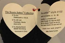 Toys Hobbies Ty Beanie Baby Scottie Mwmt 1996 Retired Retired Coronapack Ba