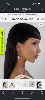 NWT • Sold Out • SPIKED TEAR DROP PEARL EARRING by RARE-ROMANCE (set of 2)