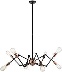 Maybe you would like to learn more about one of these? Harriet Modern 8 Light Sputnik Chandelier Starburst Mid Century Pendant Light Adjustable Swing Arms Ceiling Light Fixture For Kitchen Dining Room Living Room Black And Rose Gold Finish Hpl02brg 8 Amazon Com