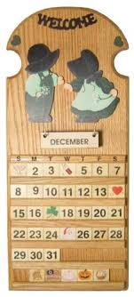 Wooden Calendars Handcrafted Perpetual Wooden Calendars Wooden Calendar Wood Calendar Calendar Craft